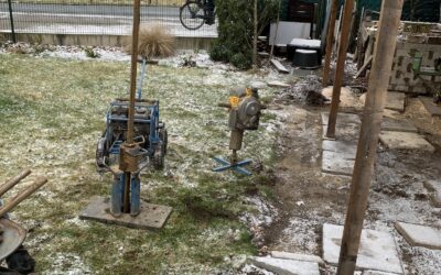 6.2.2021 Schlag auf Schlag soll es losgehen – Erdbohrungen